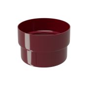 Муфта трубы соединительная ПВХ Grand Line бордо (RAL 3005)