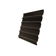 Профнастил С20В 0,5 Satin Matt RR 32 темно-коричневый