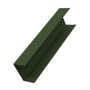 Крышка 65х60 жалюзи Milan, Tokyo 0,5 GreenCoat Pural BT, matt RR 11 темно-зеленый (RAL 6020 хромовая зелень) (для калиток и ворот)