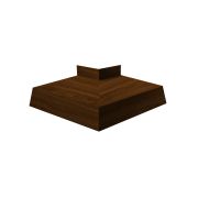 Угол отлива внешний 150 0,45 Print Elite с пленкой Choco Wood TwinColor