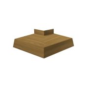 Угол отлива внешний 200 0,45 Print Elite с пленкой Honey Wood TwinColor