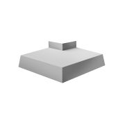 Угол отлива внешний 200 0,5 Satin с пленкой RAL 7004 сигнальный серый