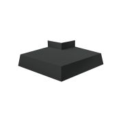 Угол отлива внешний 50 0,5 Satin с пленкой RAL 7016 антрацитово-серый