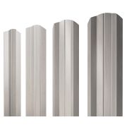 Штакетник М-образный А фигурный 0,45 Print Elite Milky Wood TwinColor