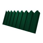 Профнастил С20А фигурный 0,45 Drap RAL 6005 зеленый мох