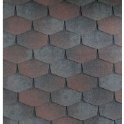 Katepal черепица FORTE 2,5м2 Гавана (Серо-Коричневый)