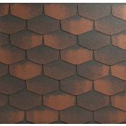 Katepal черепица FORTE 2,5м2 Тибет (Коричневый)
