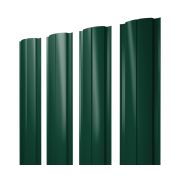 Штакетник Полукруглый Slim 0,45 PE RAL 6005 зеленый мох