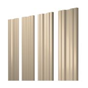 Штакетник Twin 0,5 Satin RAL 1015 светлая слоновая кость