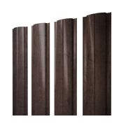 Штакетник Полукруглый Slim 0,45 Print-double Elite Antique Wood