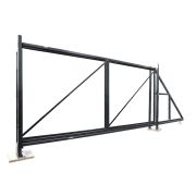 Ворота откатные Colority Zinc 2,03x4,0 RAL 7024