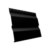 Корабельная Доска XL 0,5 GreenCoat Pural BT, matt RR 33 черный (RAL 9005 черный)