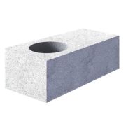 Газобетон Ytong O-блок 500х250х250мм B3,5 D500 1Ø 160мм