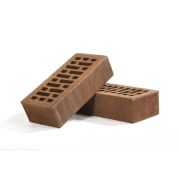 Кирпич облицовочный Воротынск терракотовый 1 рифленый 250х120х65 М150 F100