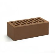 Кирпич облицовочный Воротынск терракотовый 1.4 гладкий 250х120х88 М150 F100