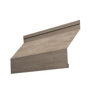 Ламель жалюзи Milan 0,45 Print Elite White Wood TwinColor