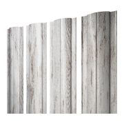 Штакетник Круглый 0,45 Print Elite Snow Wood TwinColor