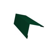 Планка завершающая 50х50 жалюзи Milan 0,45 Drap RAL 6005 зеленый мох