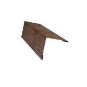 Планка завершающая 50х50 жалюзи Milan 0,45 Print-double Elite Antique Wood