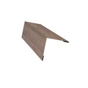 Планка завершающая 50х50 жалюзи Milan 0,45 Print Elite White Wood TwinColor