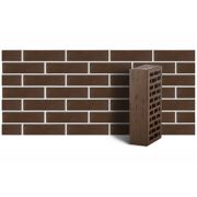 Кирпич облицовочный ЛСР темно-коричневый 1 рустик 250х120х65 М175 СПБ