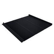 Кликфальц Line Grand Line 0,5 GreenCoat Pural BT, matt с пленкой на замках RR 33 черный (RAL 9005 черный)