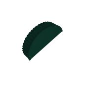 Заглушка торцевая 0,5 Satin RAL 6005 зеленый мох
