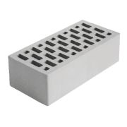 Кирпич облицовочный Новомосковский хром 1.4 гладкий 250х120х88 М150 F75 пустотность 36%