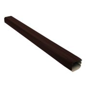 Труба прямоугольная Vortex Matt 2м RAL 8017