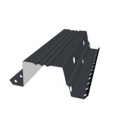 Вентилируемый прогон опорный фальц PRO 0,45 Drap RAL 7024 мокрый асфальт (0,43м)