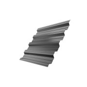 Профнастил HC44R 0,5 Satin RAL 9006 бело-алюминиевый