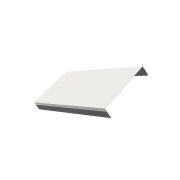 Ламель обратная 150 жалюзи Texas 0,8 PE с пленкой RAL 9003 сигнальный белый