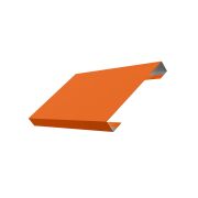 Ламель лицевая 150 жалюзи Texas 0,45 PE с пленкой RAL 2004 оранжевый