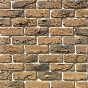 Рядовая плитка White Hills Бремен брик, тычок 307-41 с расшивкой 1,2 см