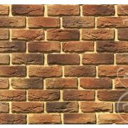 Рядовая плитка White Hills Бремен брик, тычок 308-41 с расшивкой 1,2 см