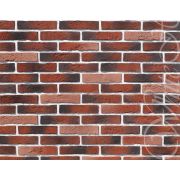 Рядовая плитка White Hills Бергамо брик 370-70 с расшивкой 1,2 см