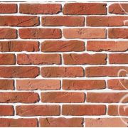 Рядовая плитка White Hills Тироль брик, тычок 391-71 с расшивкой 1,2 см