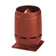 FLOW160S вентиляционный выход + основание 300x300 красный