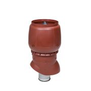 Выход вытяжки XL 160х300х500 ИЗ красный с колпаком