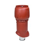 Выход вытяжки XL 160х300х700 ИЗ красный с колпаком