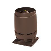 FLOW 125S вентиляционный выход + основание 250x250 коричневый
