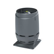 FLOW 125S вентиляционный выход + основание 250x250 серый