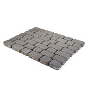 Плитка тротуарная Ривьера Серый h60 133х132 166,25х132 232,75х132 266х132