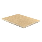 Плитка тротуарная Прямоугольник Песочный h60 200х100
