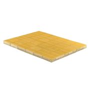 Плитка тротуарная Прямоугольник Желтый h40 200х100
