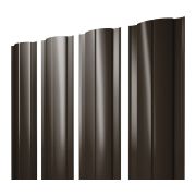 Штакетник Круглый 0,5 Satin Matt RR 32 темно-коричневый