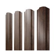 Штакетник Прямоугольный фигурный 0,45 Print-double Premium Antique Wood