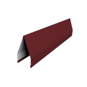 Ламель жалюзи Tokyo 0,45 PE с пленкой RAL 3005 красное вино