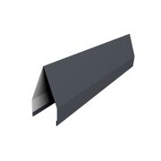 Ламель жалюзи Tokyo 0,5 Satin с пленкой RAL 7024 мокрый асфальт
