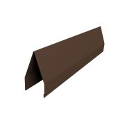 Ламель жалюзи Tokyo 0,45 PE-Double с пленкойRAL 8017 шоколад